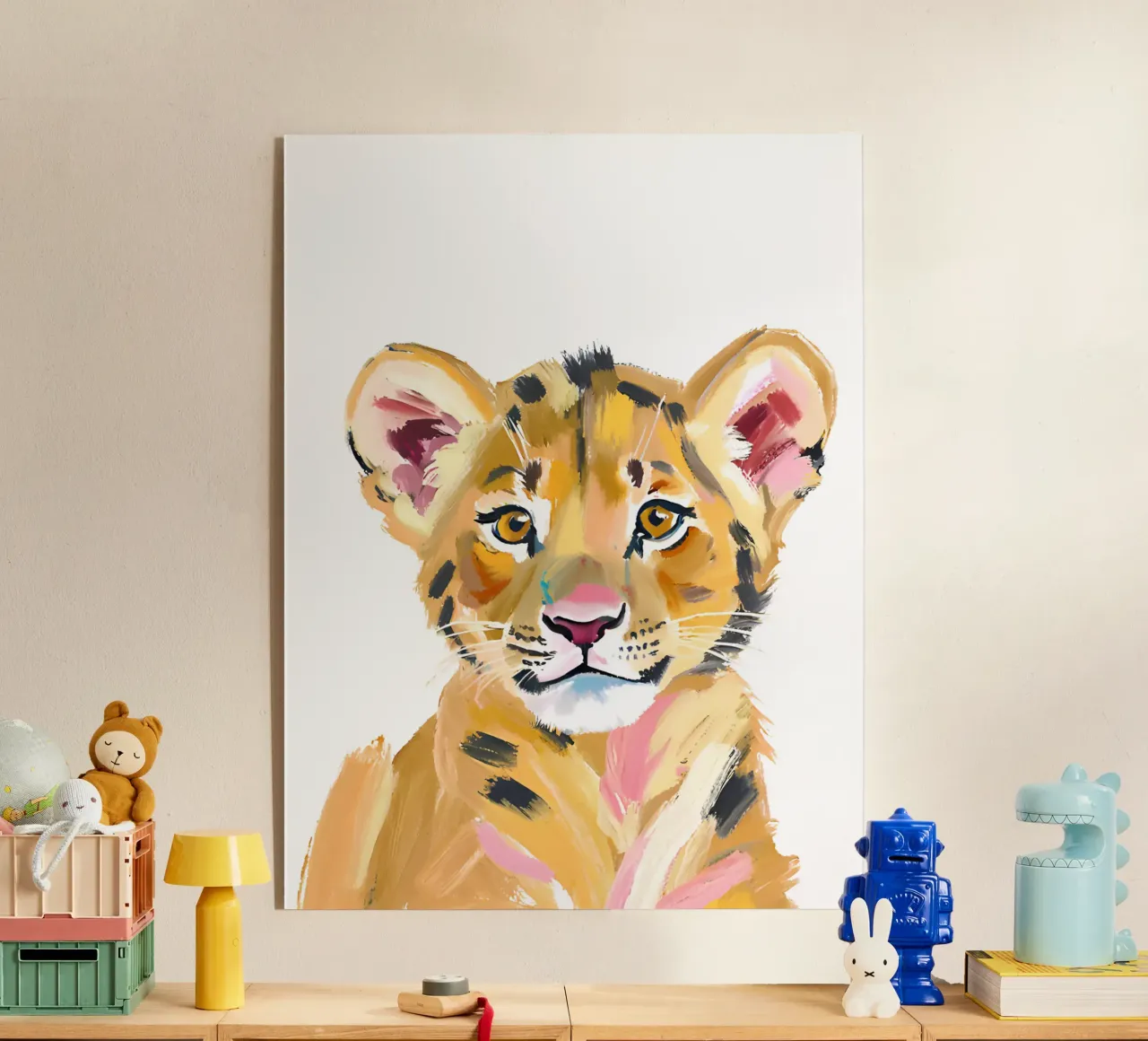 Kleiner Löwe plexiglass da Ohkimiko