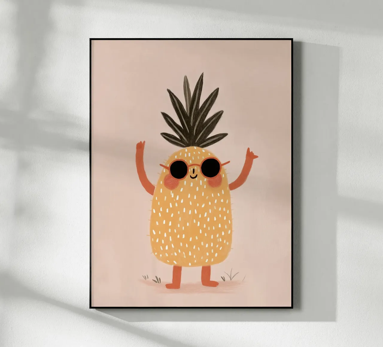 Cool Pineapple plexiglas de Lille Verden