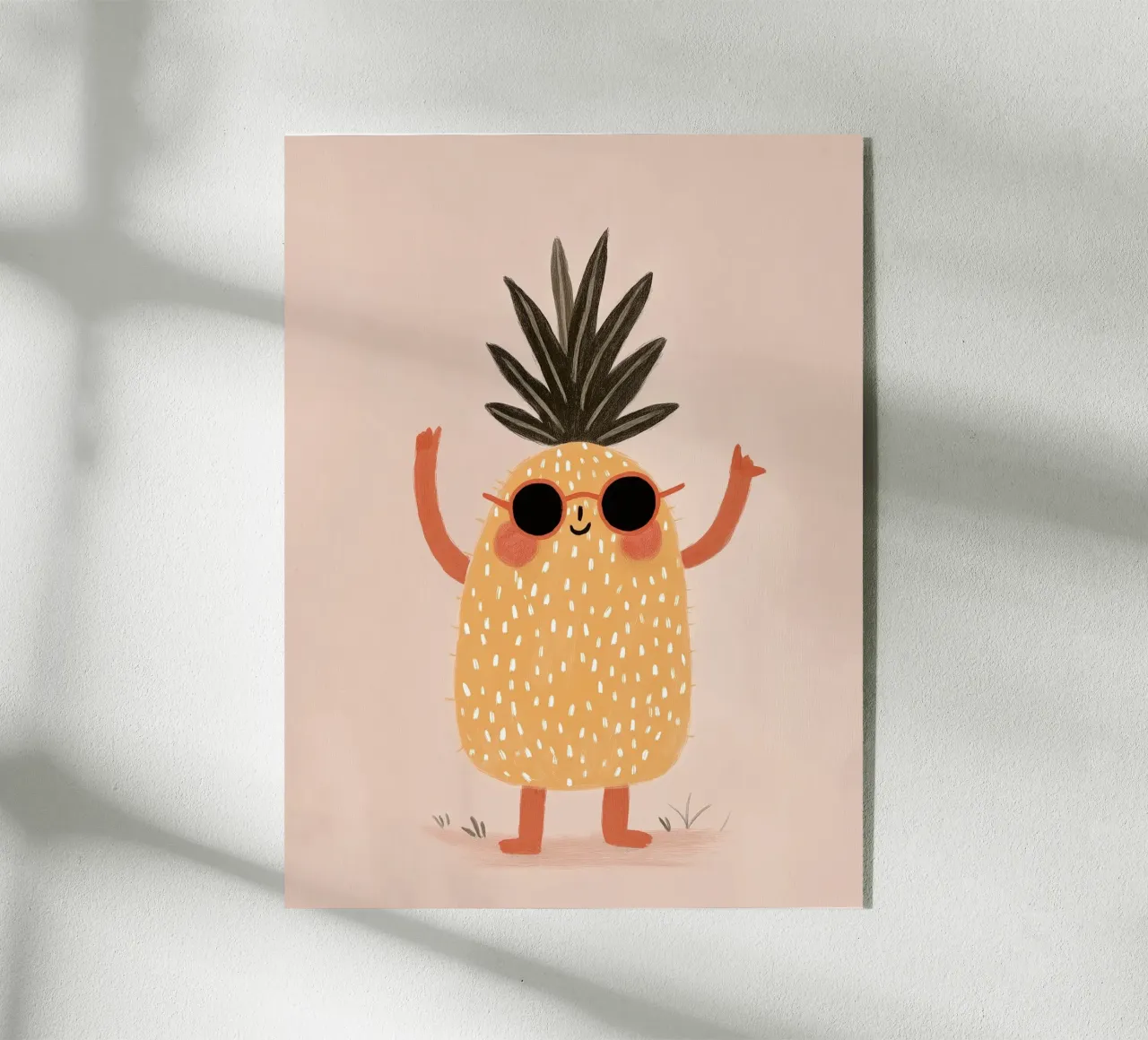 Cool Pineapple plexiglas de Lille Verden