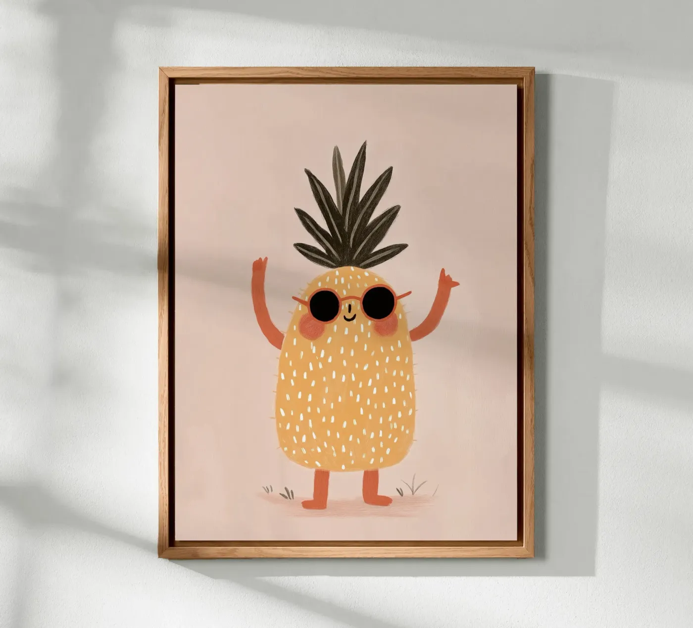 Cool Pineapple pannello forex da Lille Verden