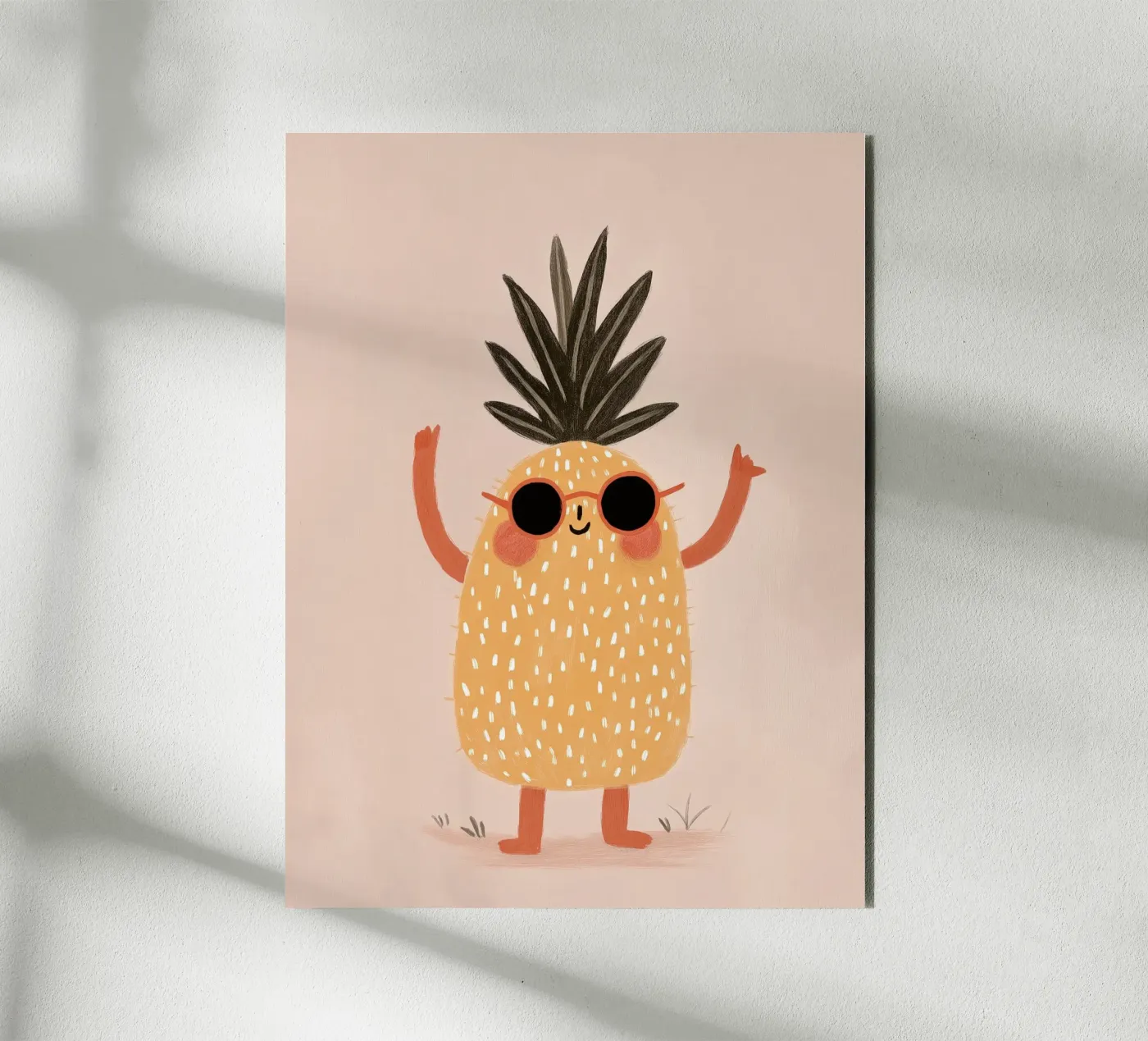 Cool Pineapple pannello forex da Lille Verden