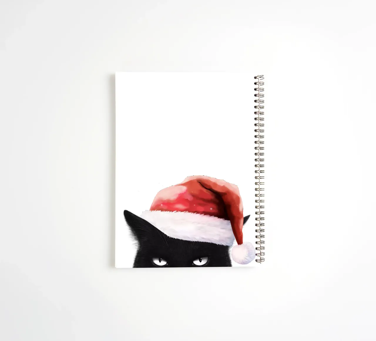 Bad Santa spiral notebook by valeriyakorenkova