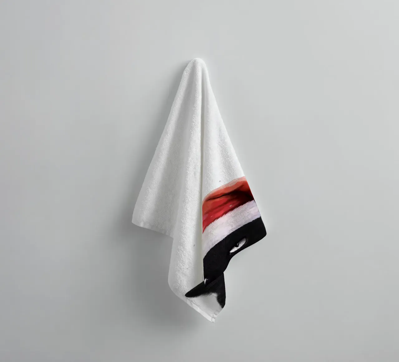 Bad Santa towel by valeriyakorenkova