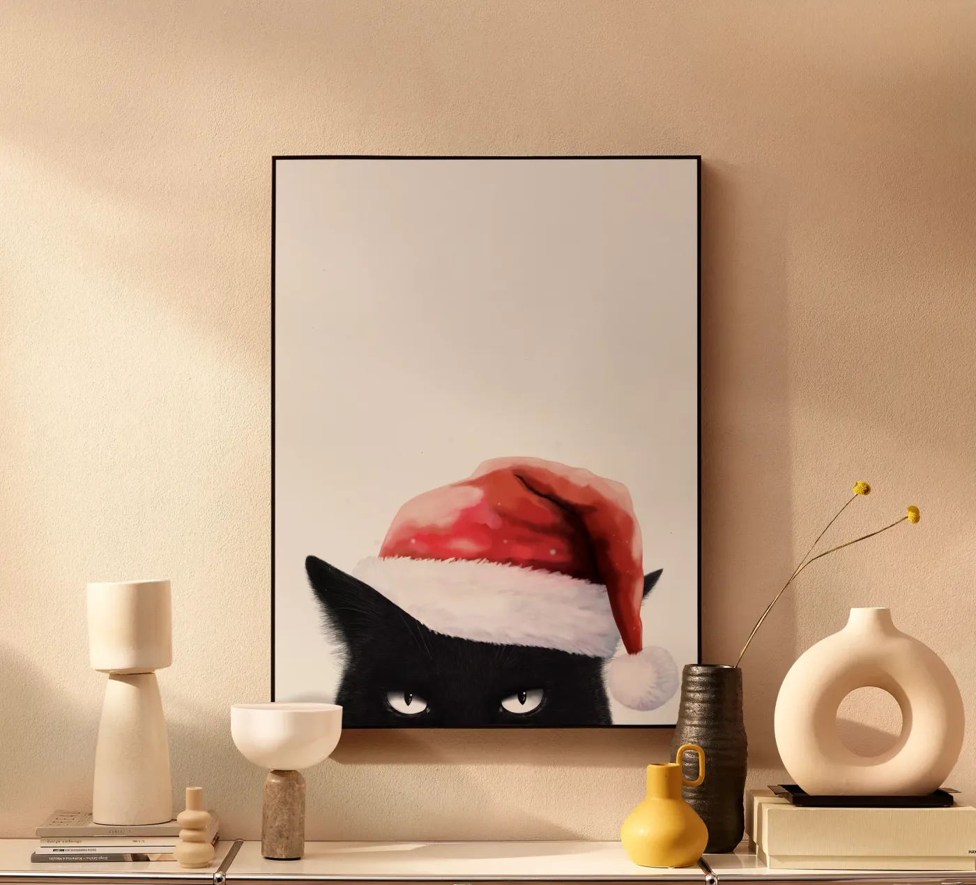 Bad Santa Acryl-Glas von valeriyakorenkova