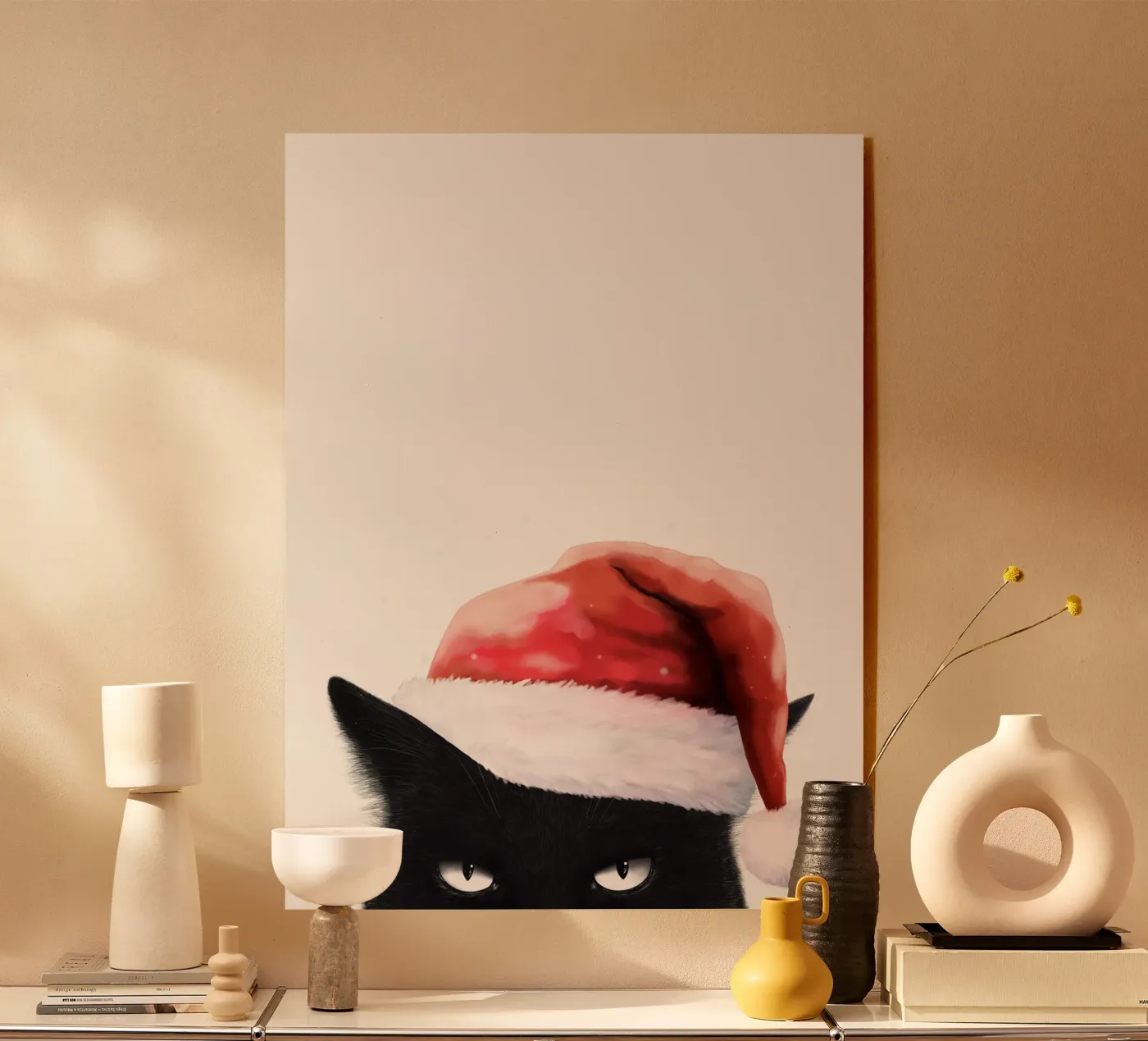 Bad Santa Acryl-Glas von valeriyakorenkova