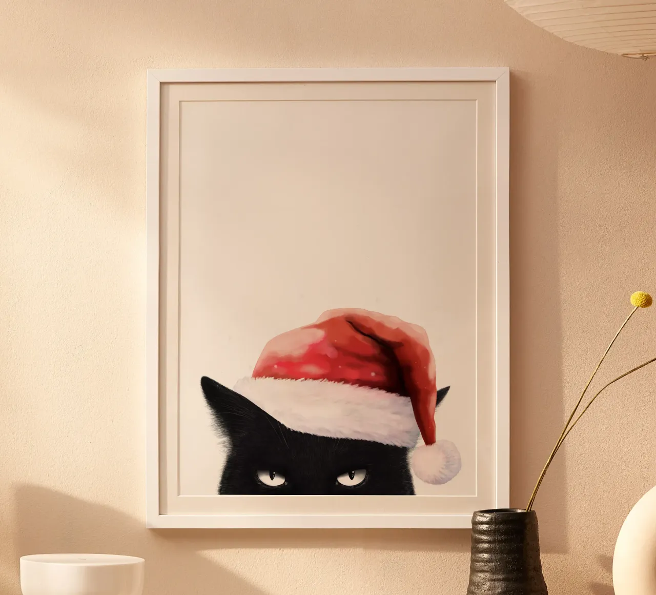 Bad Santa carta hahnemühle da valeriyakorenkova