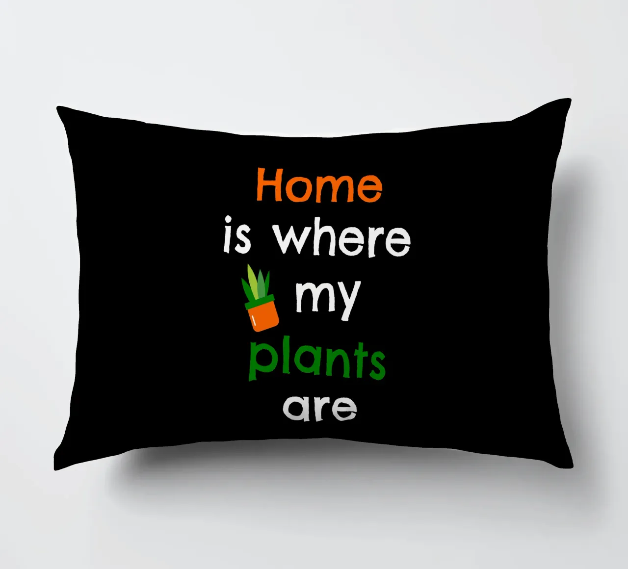 Home is where my plants are cuscino da mygreenvalue