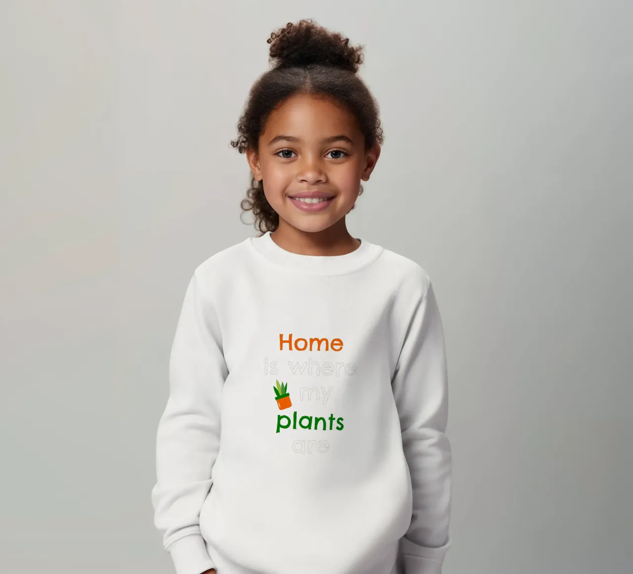 Home is where my plants are felpa bambino da mygreenvalue