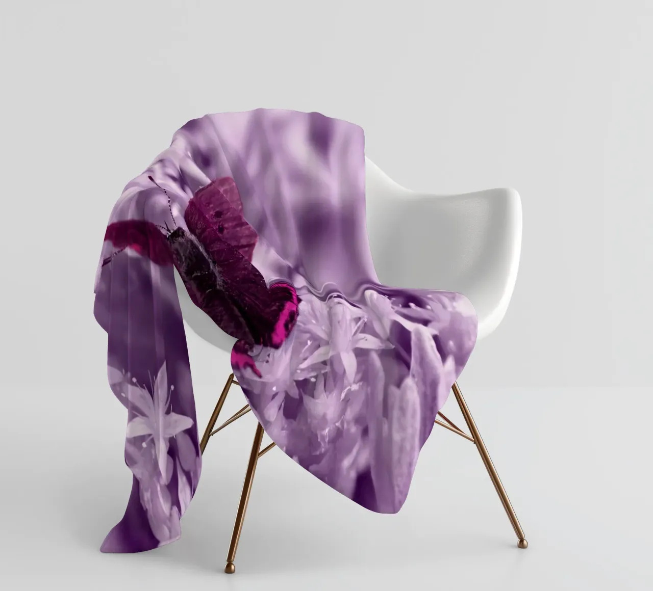 farfalla coperta in pile da Atteloi Fotografie