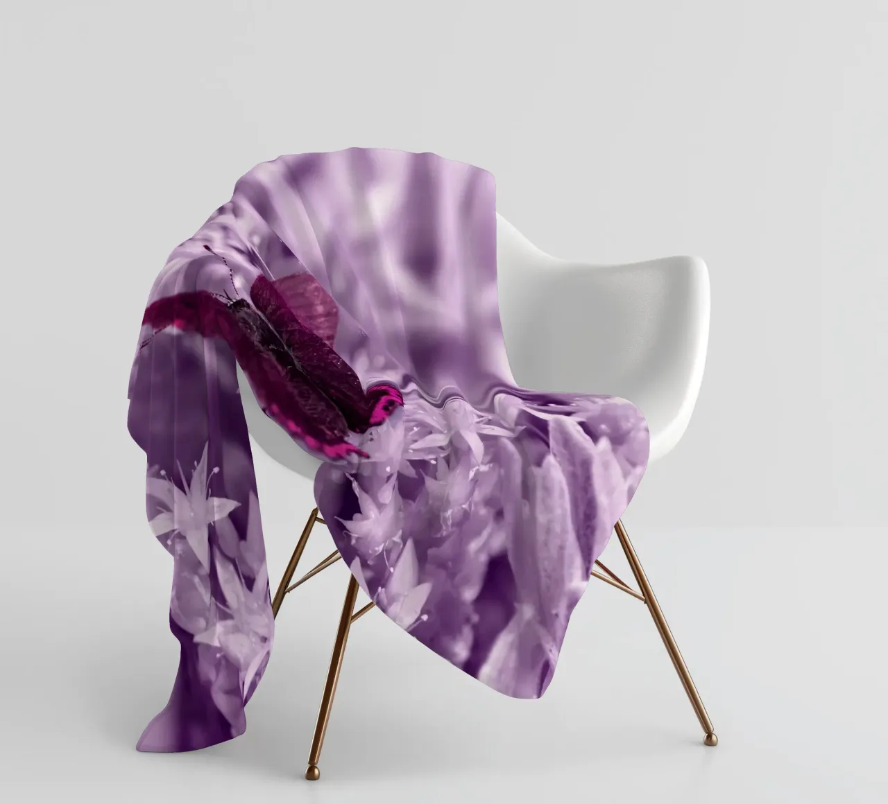 farfalla coperta in pile da Atteloi Fotografie