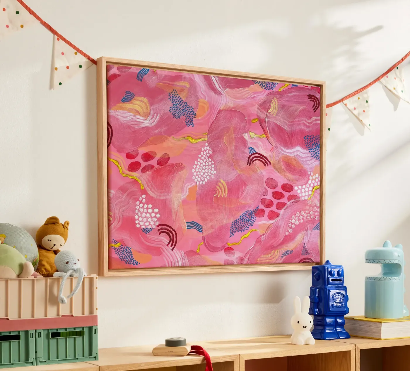 Marshmallow acryl van Laura O'Connor