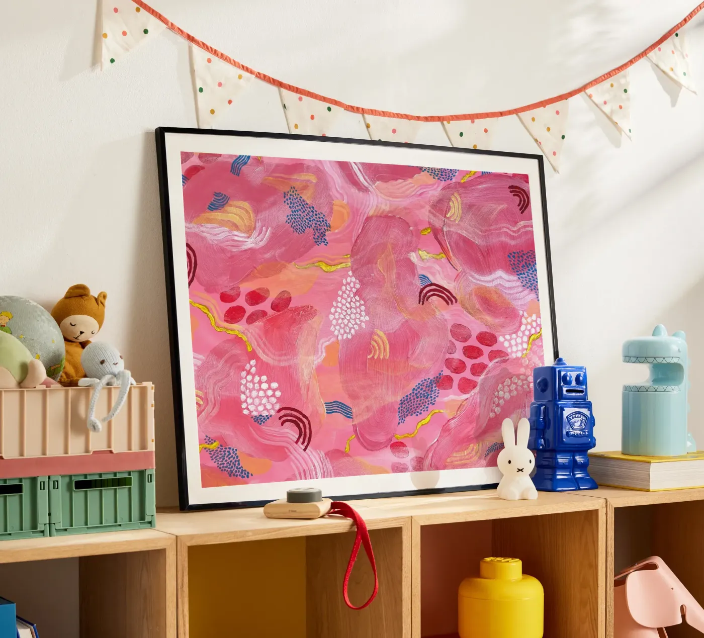 Marshmallow poster by Laura O'Connor