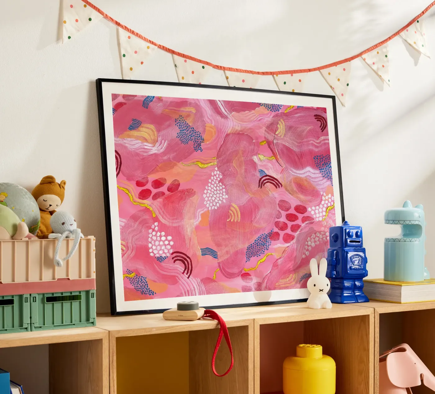 Marshmallow poster by Laura O'Connor
