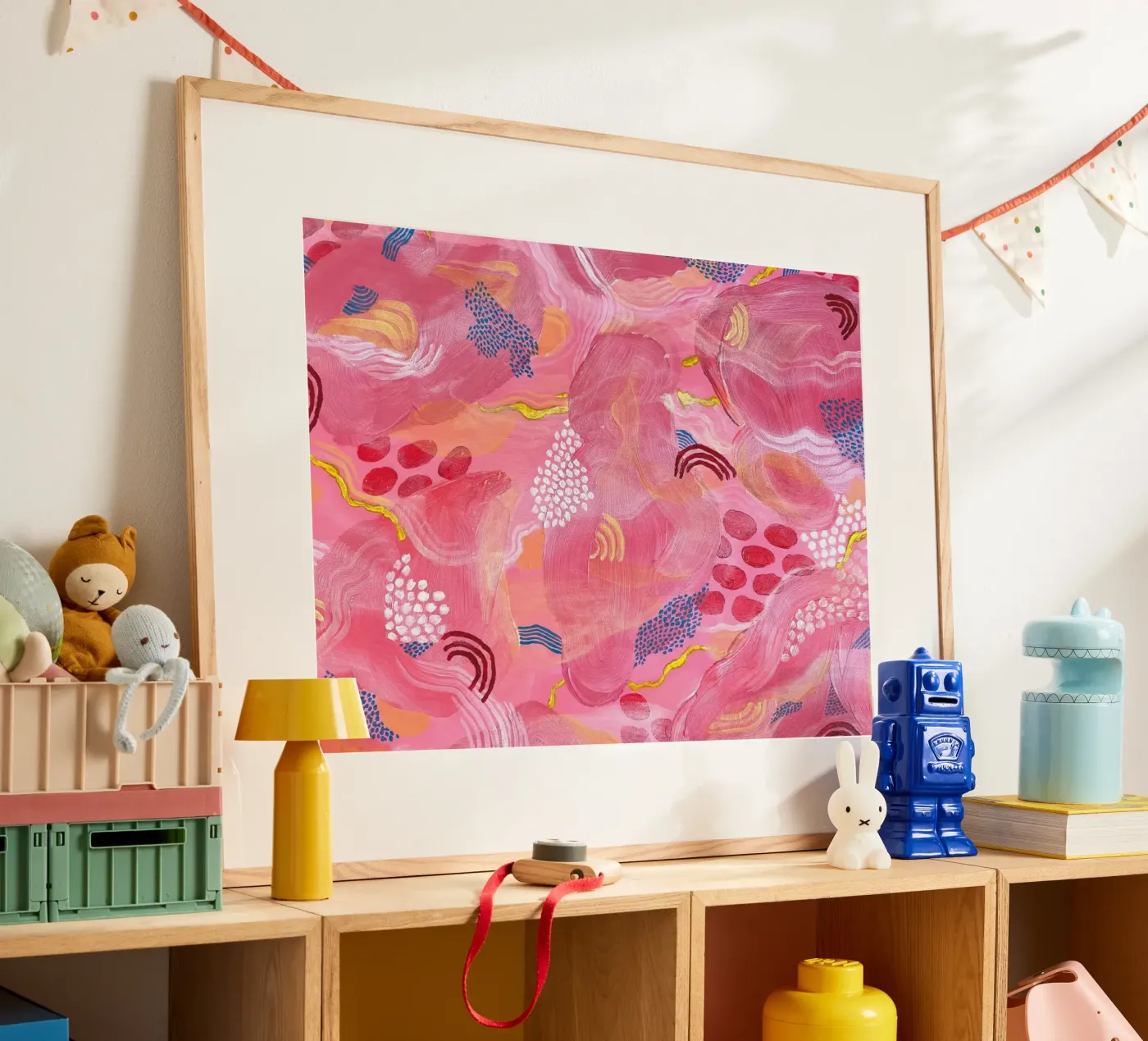 Marshmallow poster by Laura O'Connor