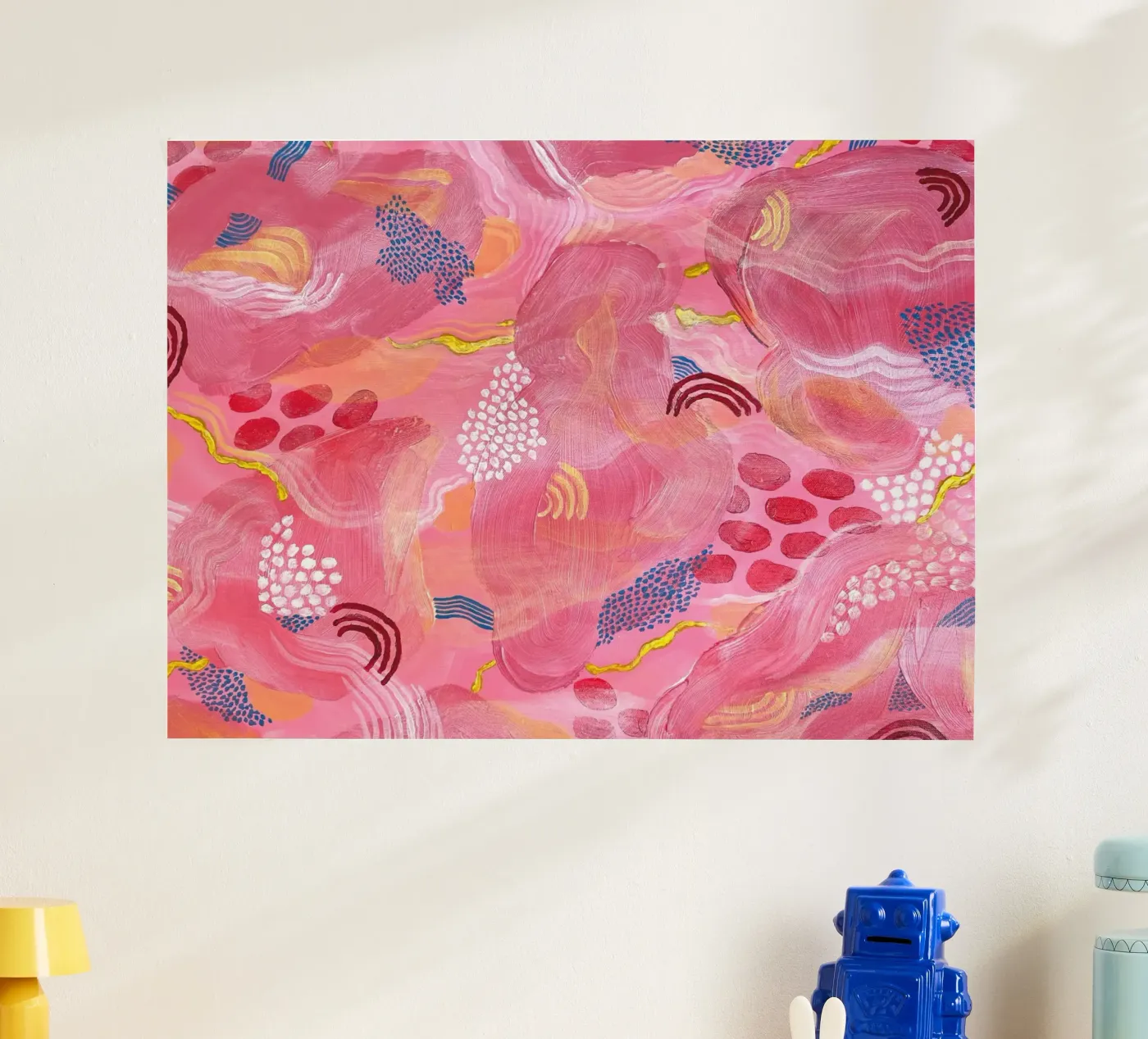Marshmallow poster by Laura O'Connor