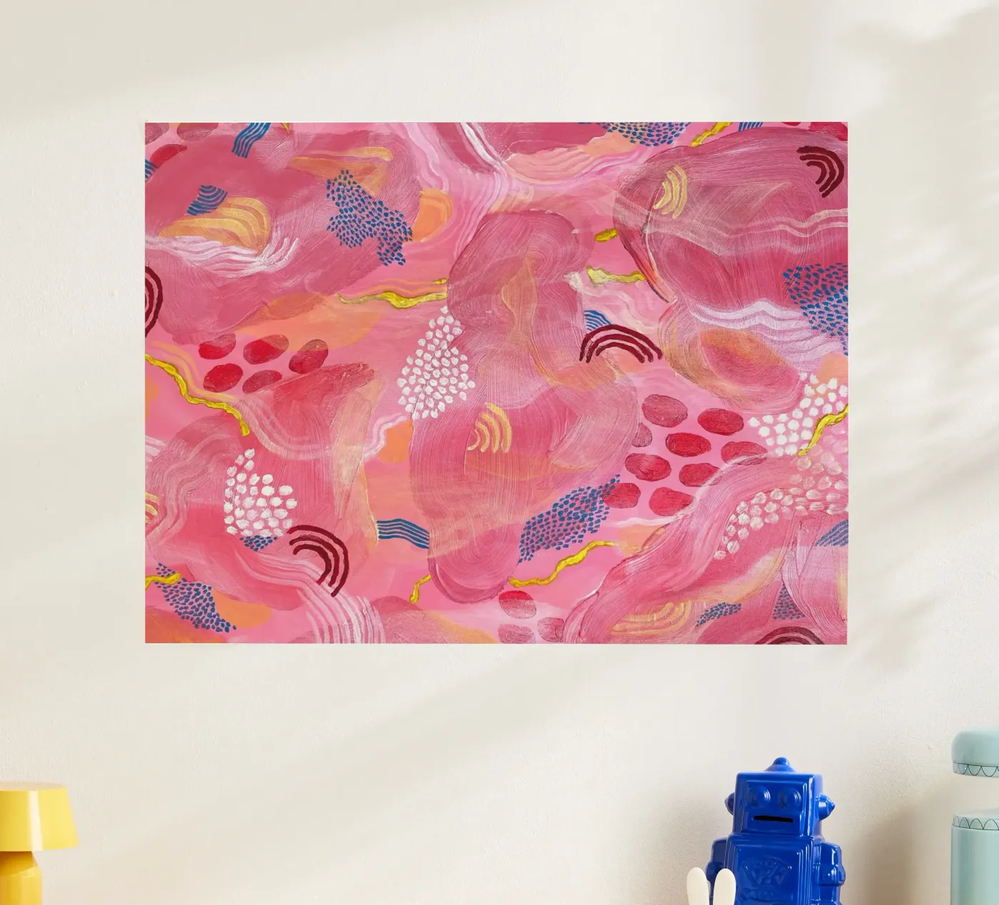 Marshmallow poster by Laura O'Connor