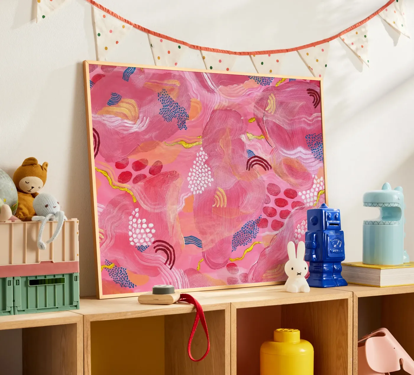 Marshmallow poster by Laura O'Connor