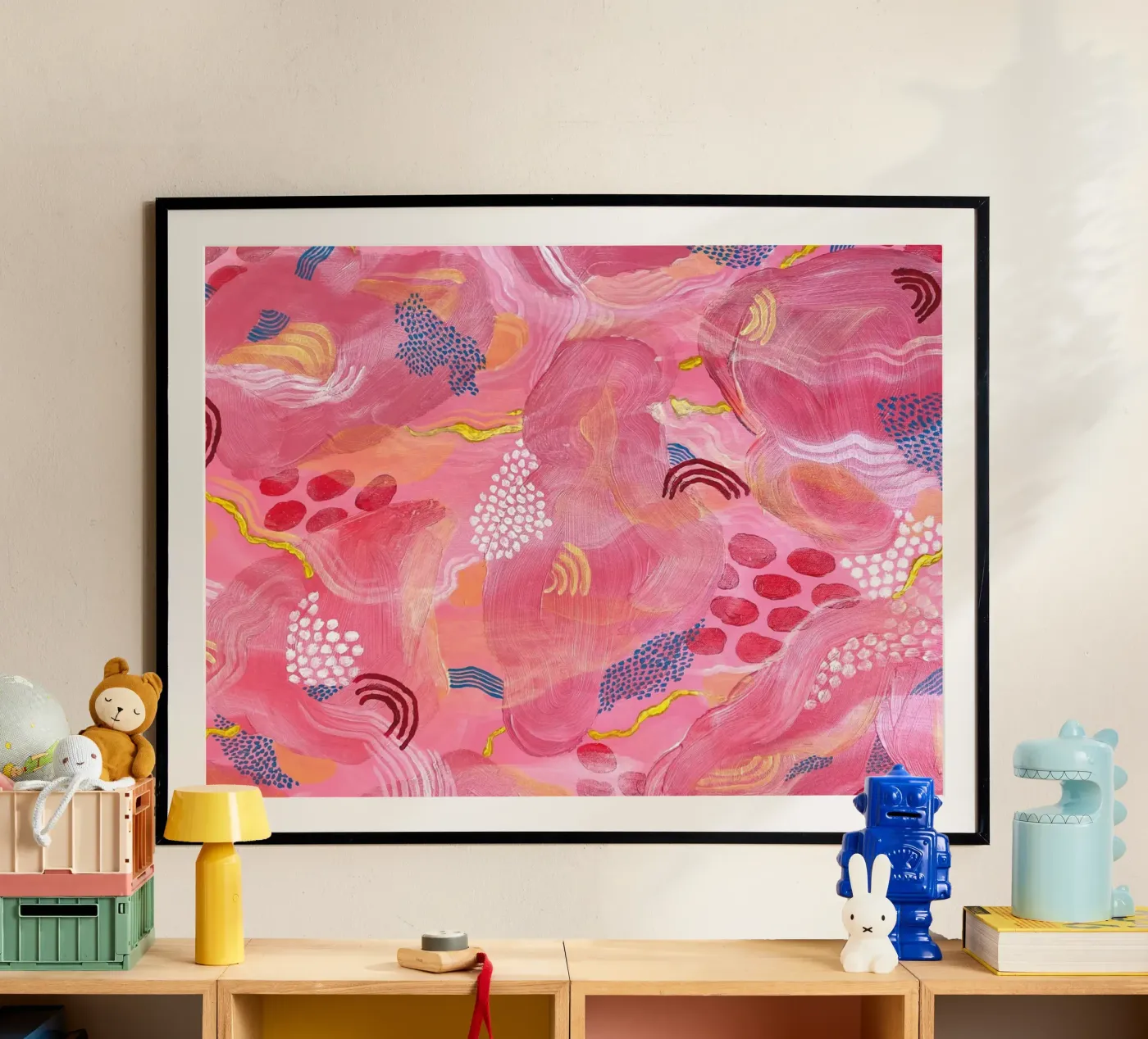Marshmallow poster by Laura O'Connor