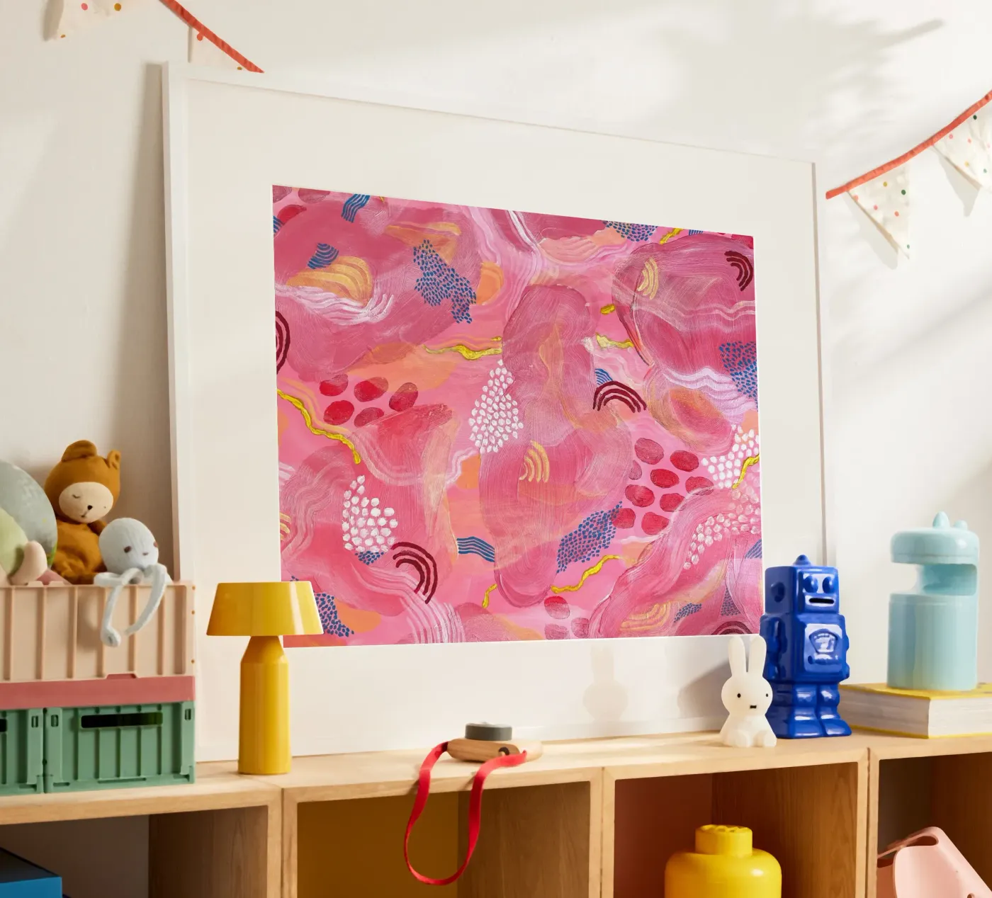Marshmallow poster by Laura O'Connor