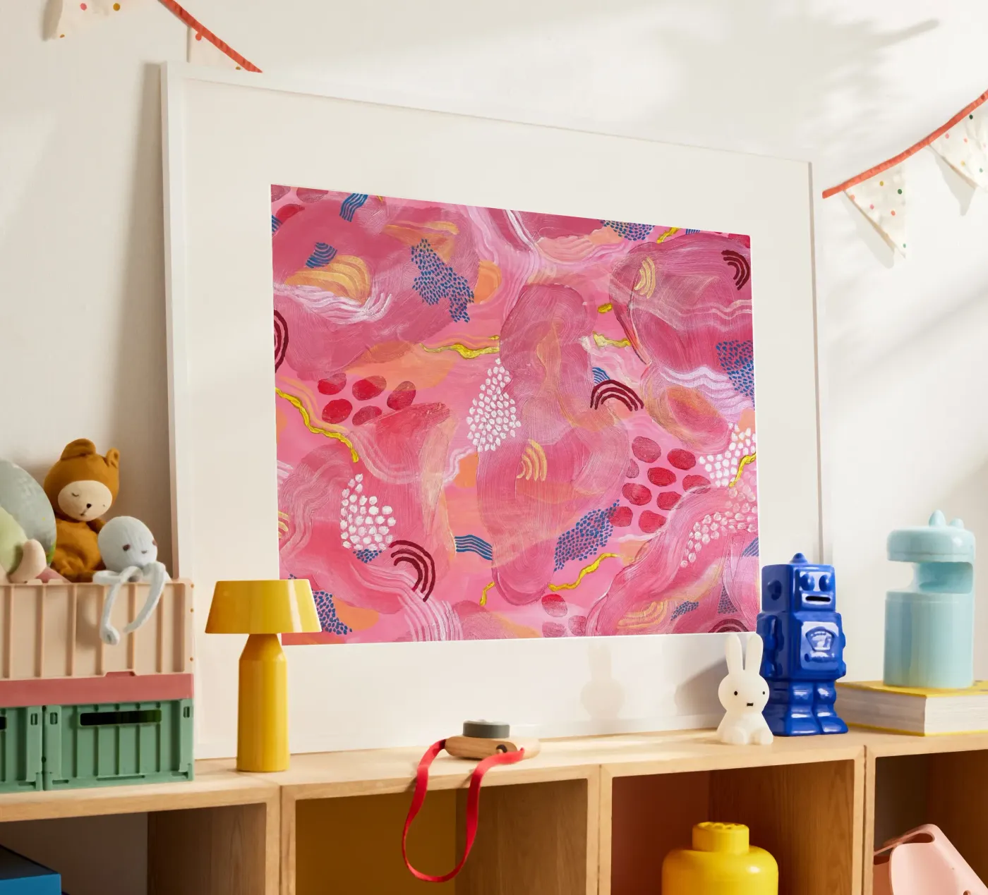 Marshmallow poster by Laura O'Connor