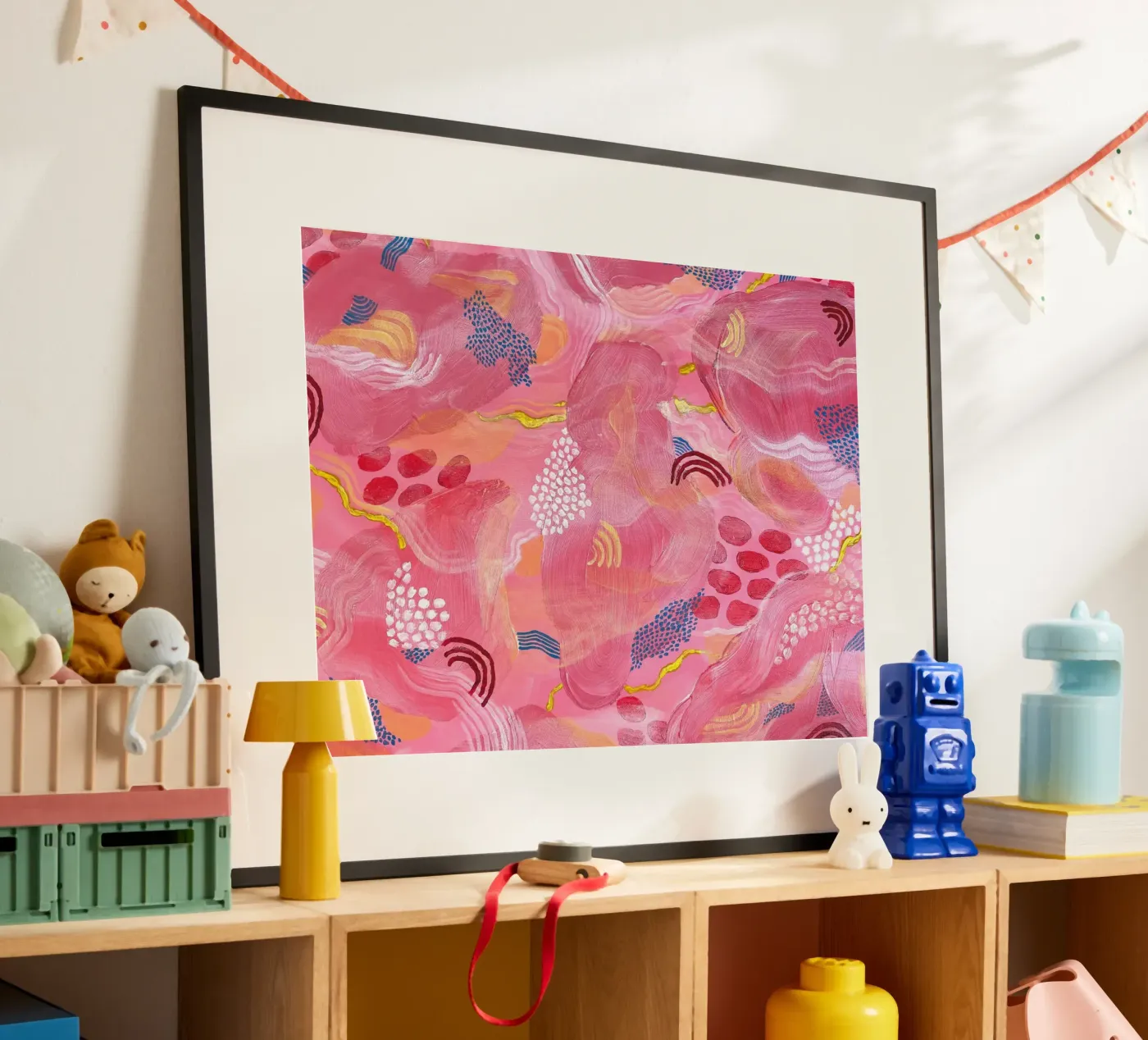 Marshmallow poster by Laura O'Connor