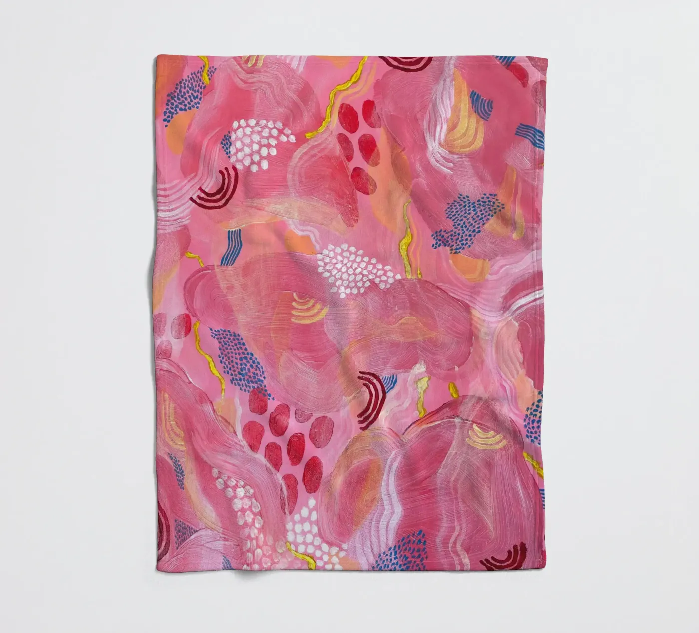 Marshmallow Fleecedecke von Laura O'Connor