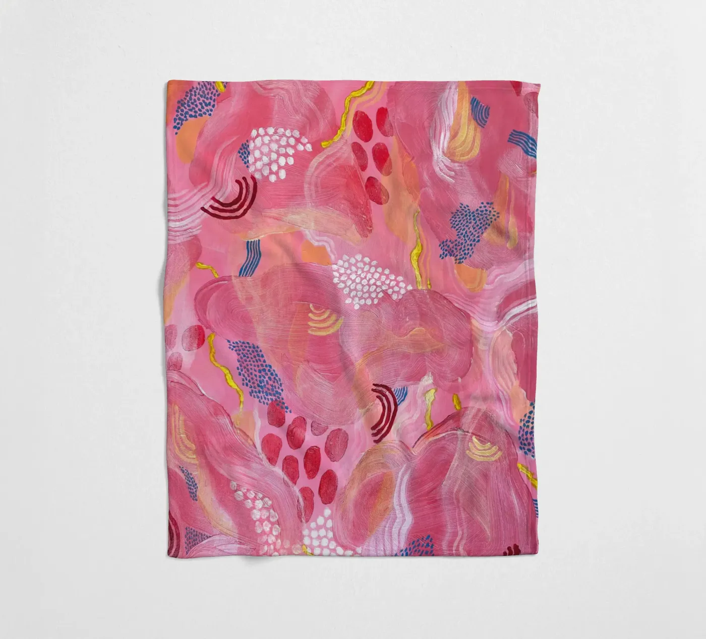 Marshmallow Fleecedecke von Laura O'Connor