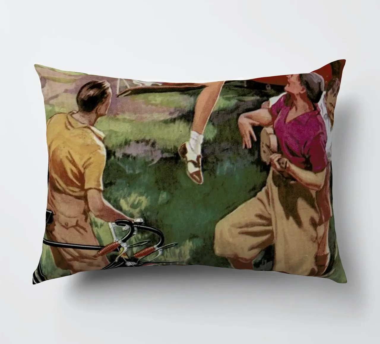Cycling Caravan cuscino da Hemingway Design