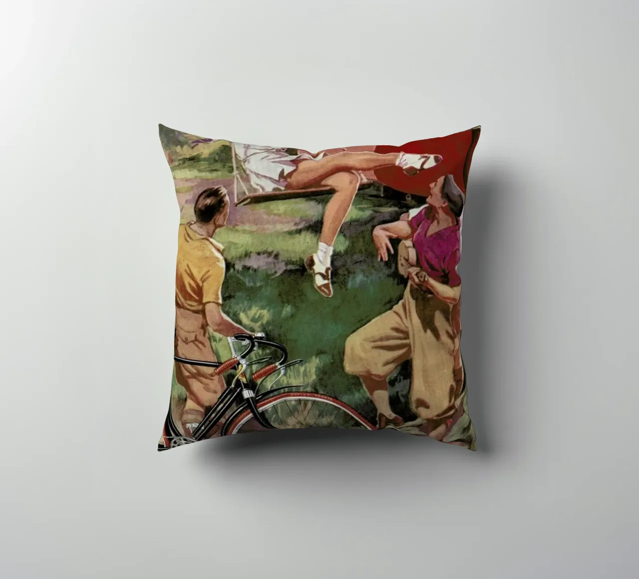 Cycling Caravan cuscino da Hemingway Design