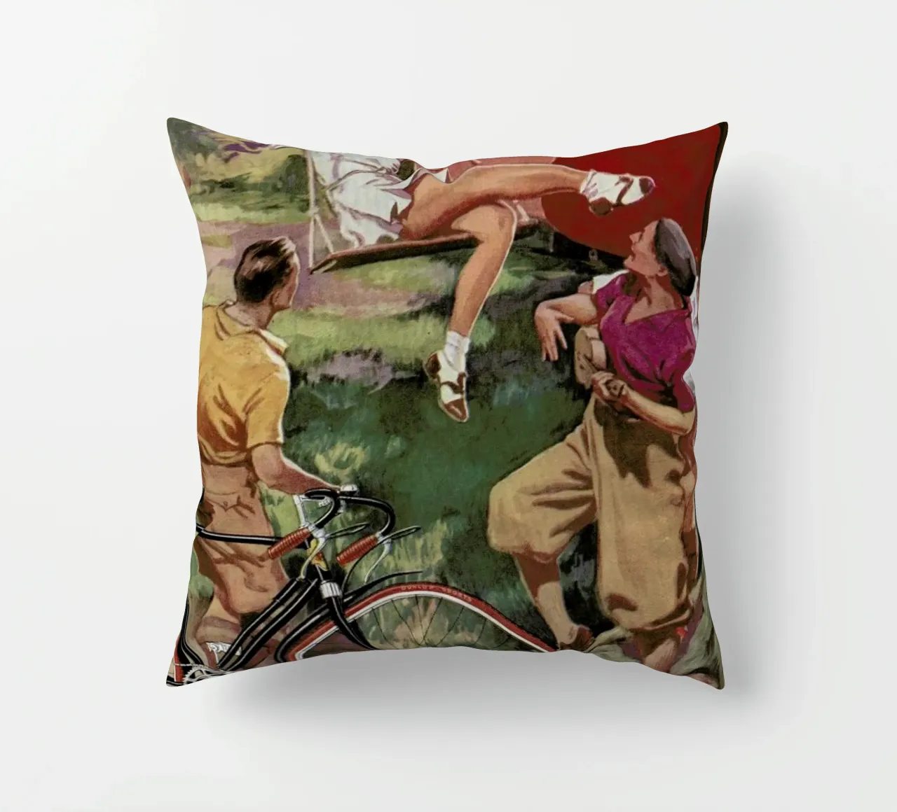 Cycling Caravan cuscino da Hemingway Design