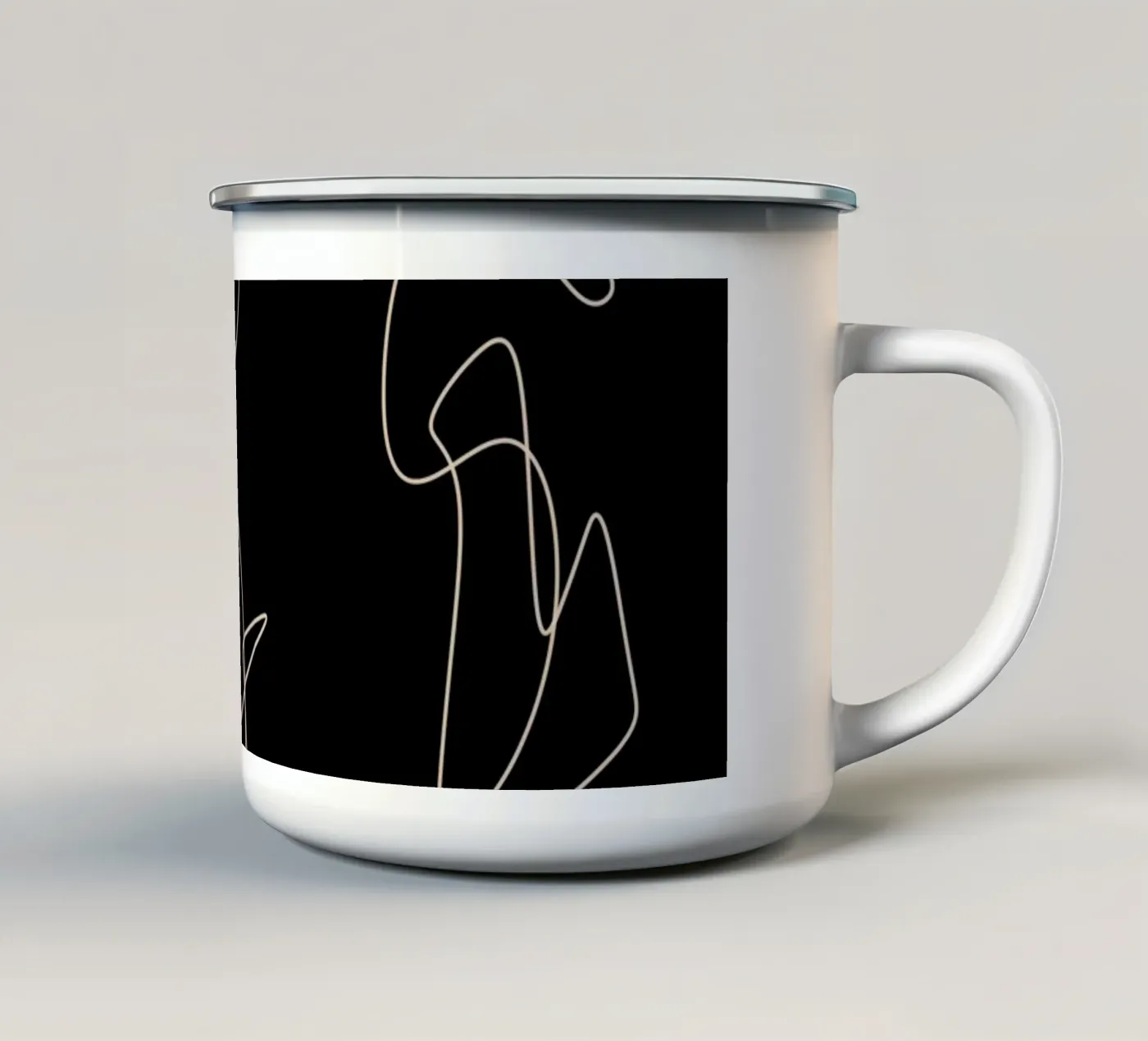 Scripture emaille mok van Studio B