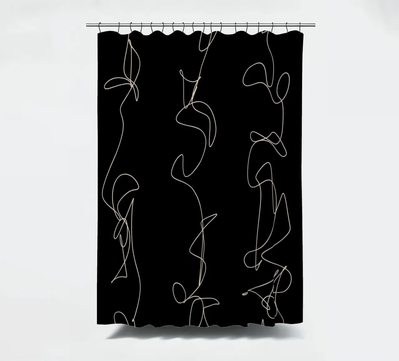 Scripture shower curtain by Studio B