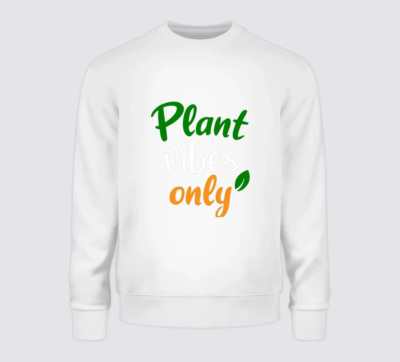 Plant vibes only sweatshirt by mygreenvalue