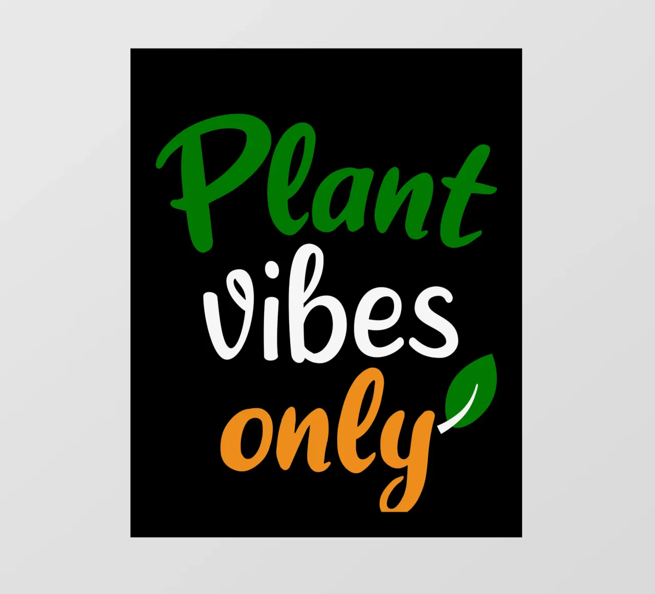 Plant vibes only backlit film by mygreenvalue
