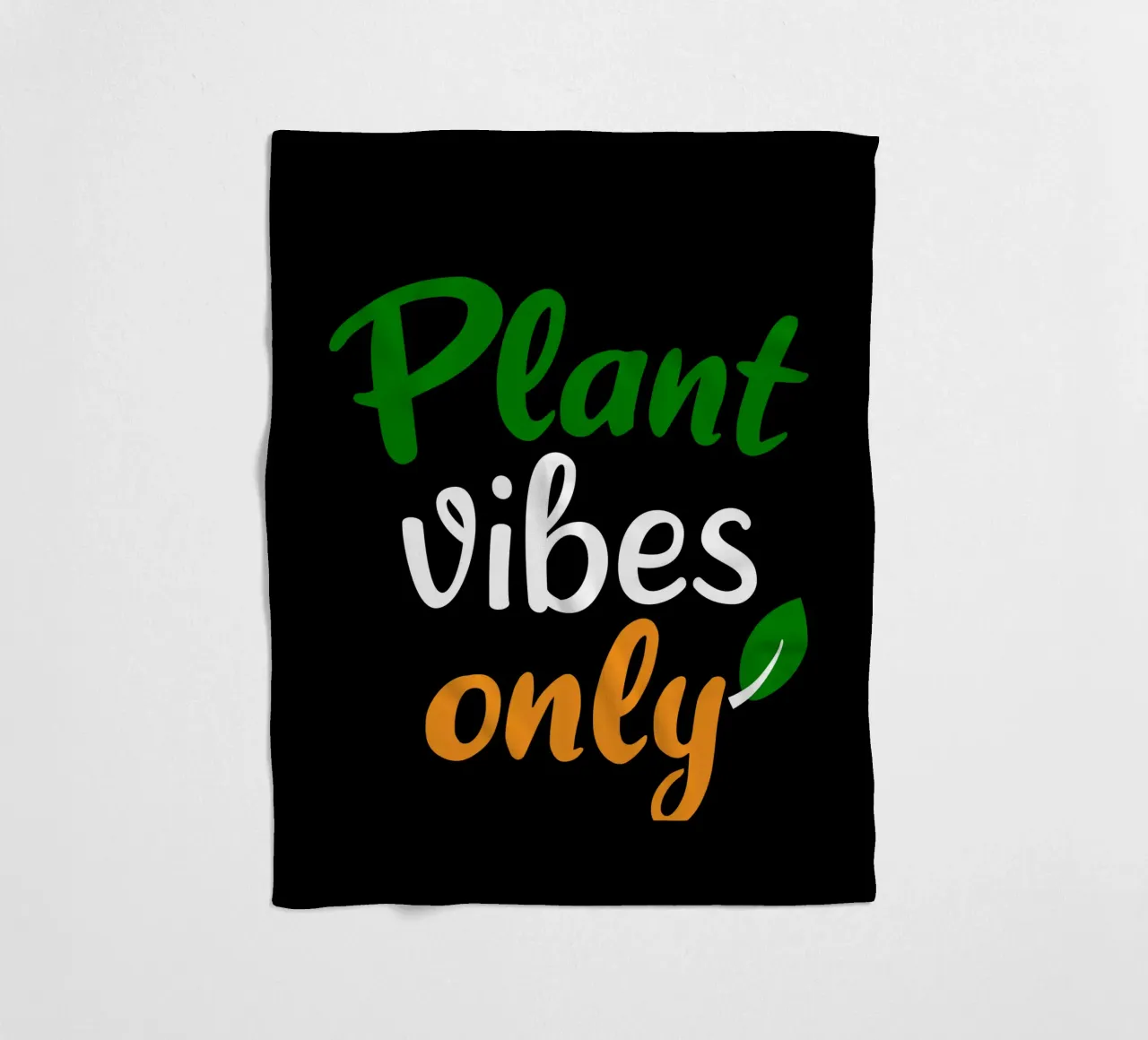 Plant vibes only coperta in pile da mygreenvalue
