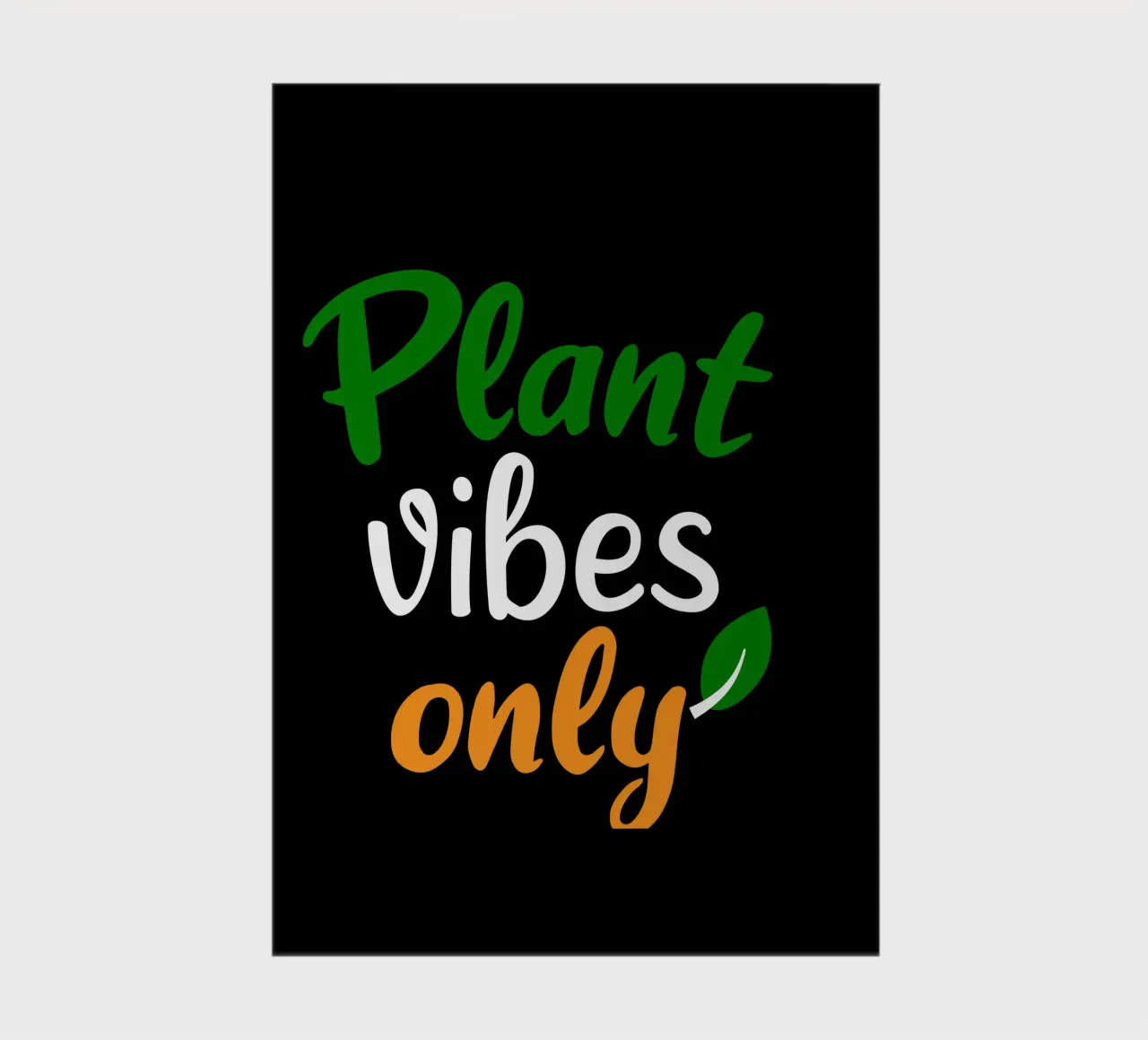 Plant vibes only notebook by mygreenvalue