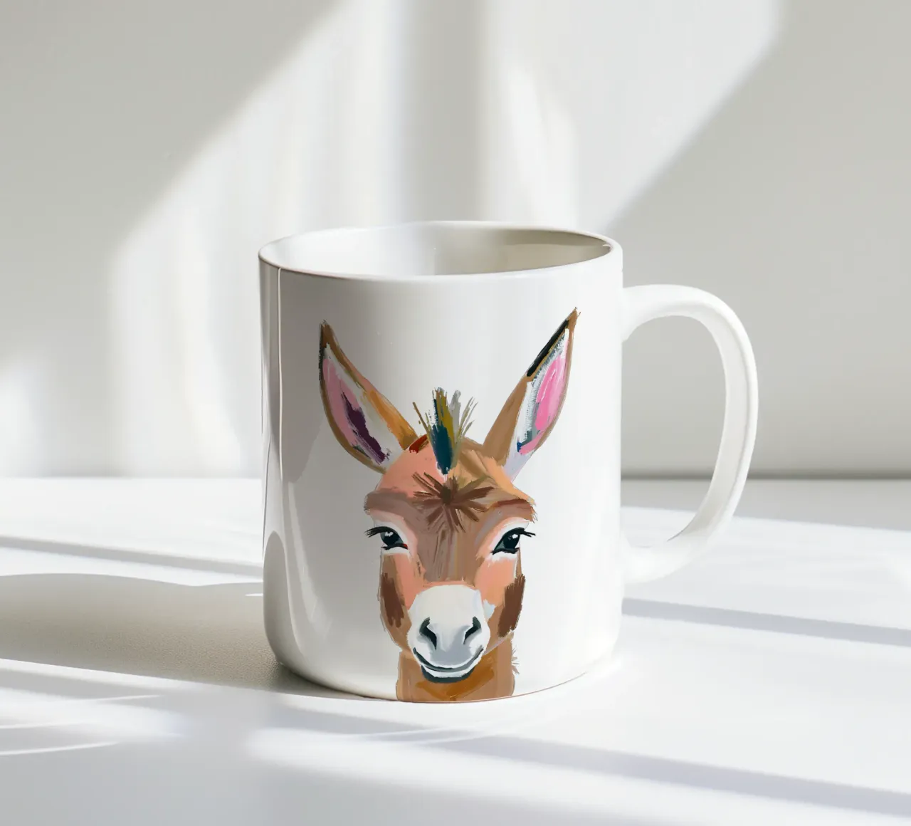 Kleiner Esel tazza in ceramica da Ohkimiko