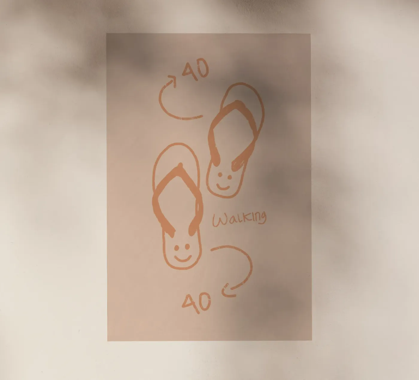 Infradito pellicola backlit da AESTHETIC WRITING