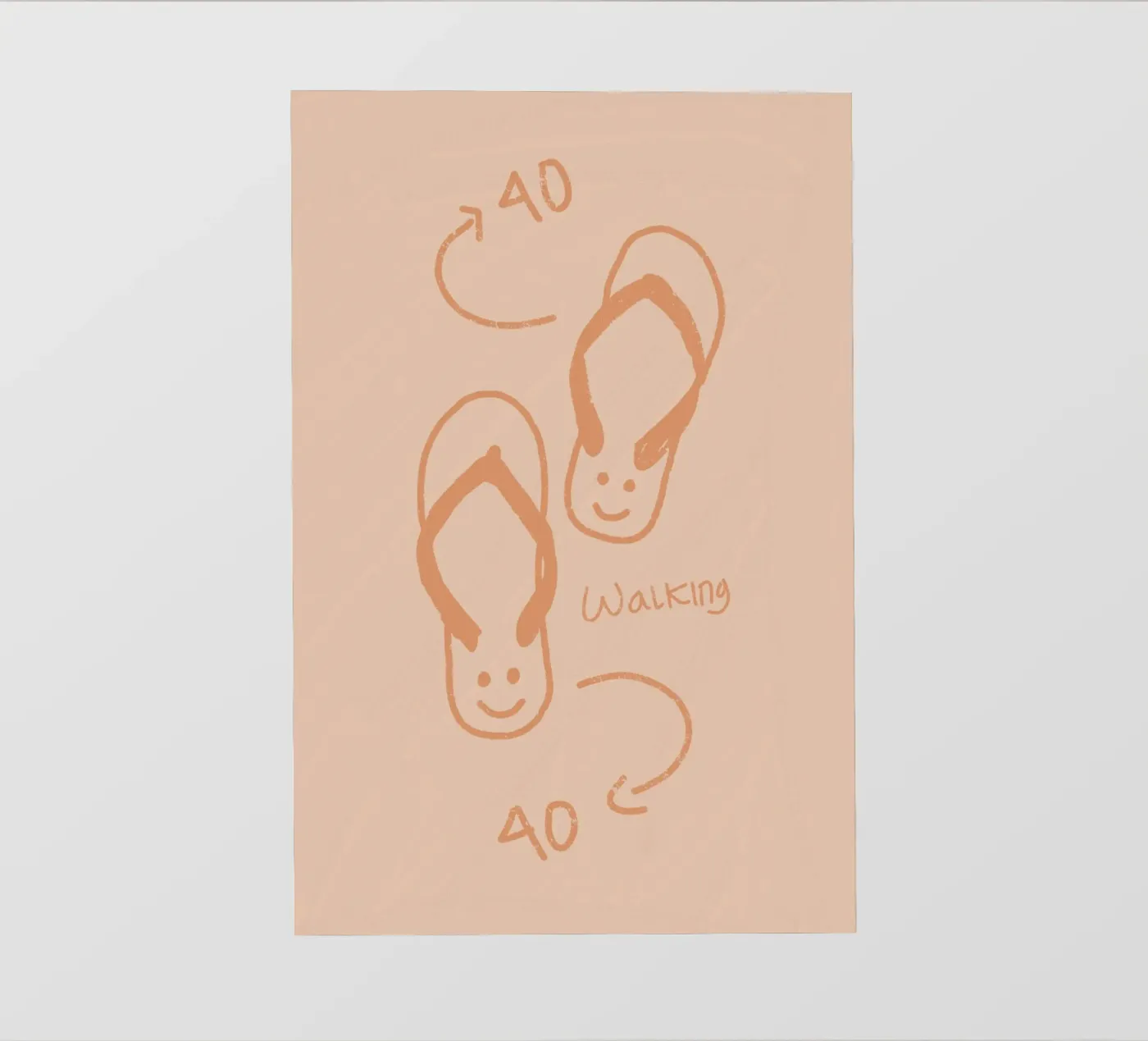 Infradito pellicola backlit da AESTHETIC WRITING