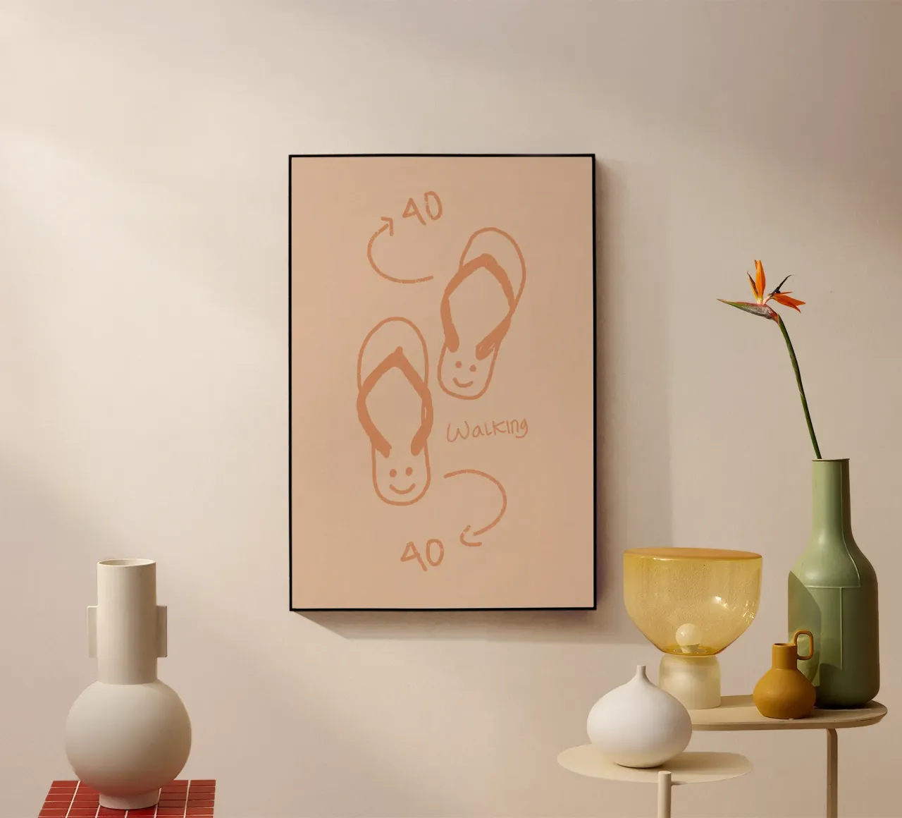 Infradito plexiglass da AESTHETIC WRITING