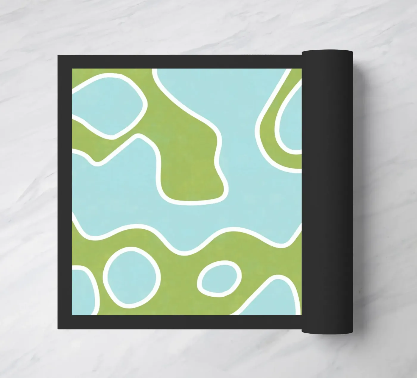 AA6 Fußmatte von shellybremmer -swirls