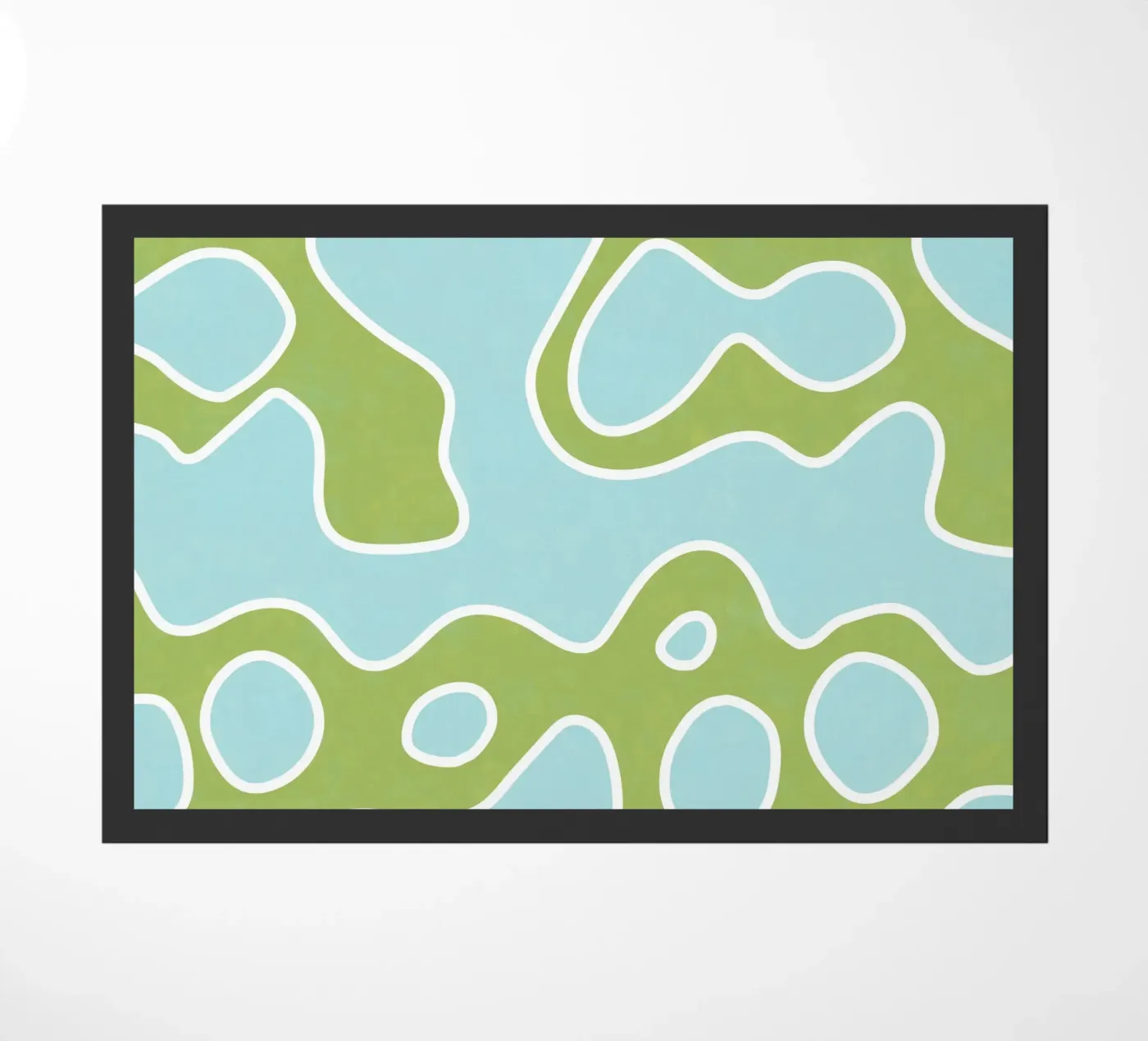 AA6 Fußmatte von shellybremmer -swirls