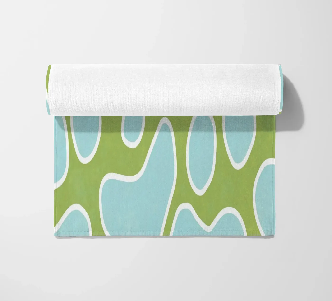 AA6 strandhanddoek van shellybremmer -swirls