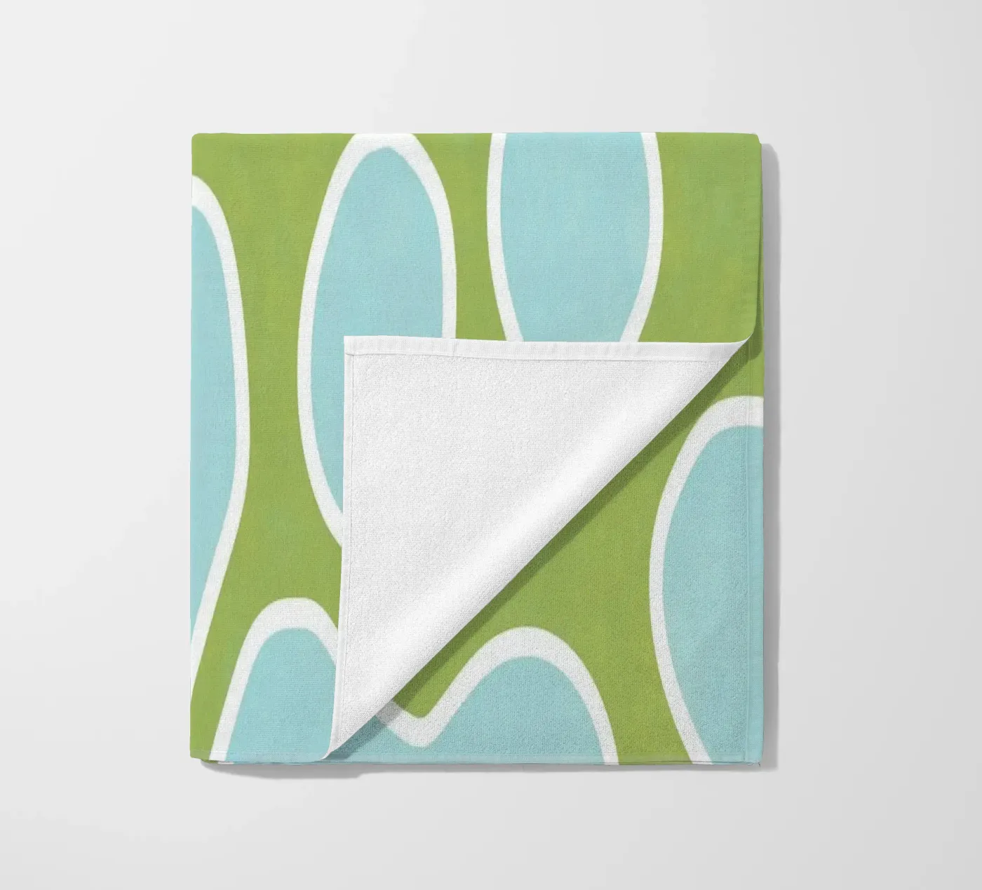 AA6 strandhanddoek van shellybremmer -swirls