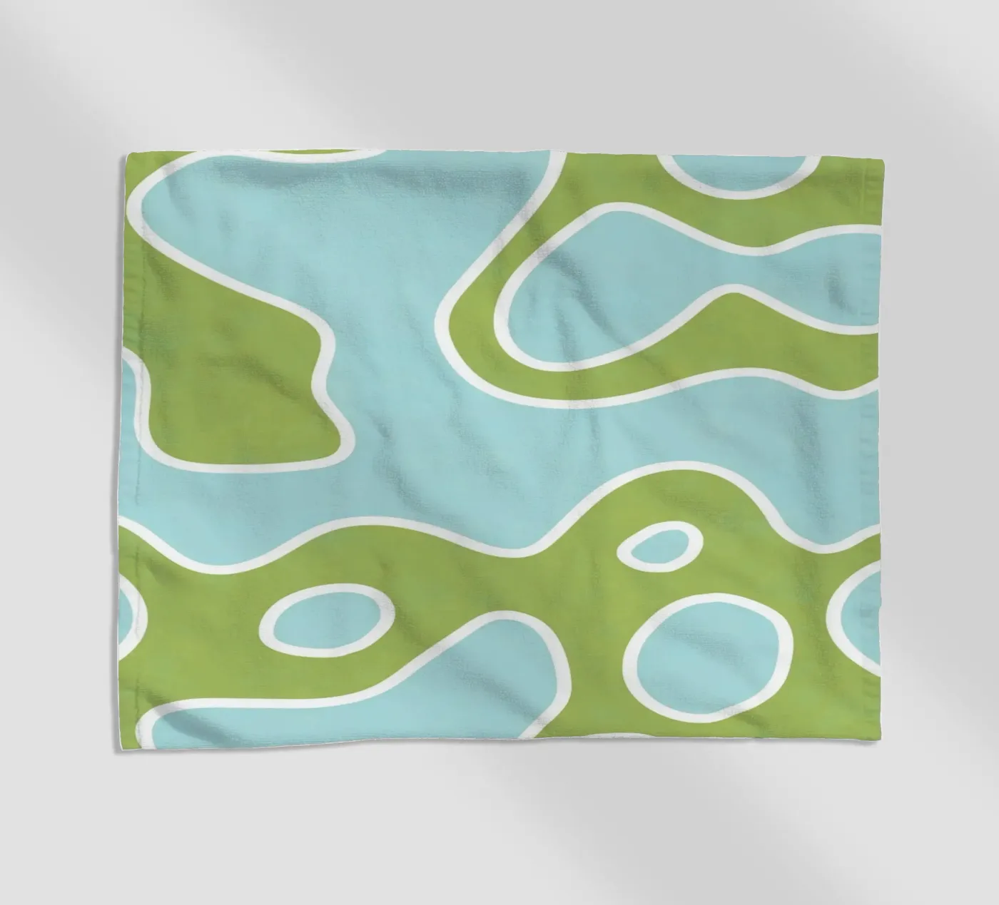 AA6 strandhanddoek van shellybremmer -swirls