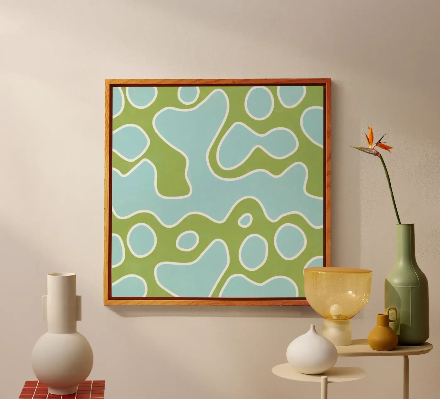 AA6 Acryl-Glas von shellybremmer -swirls