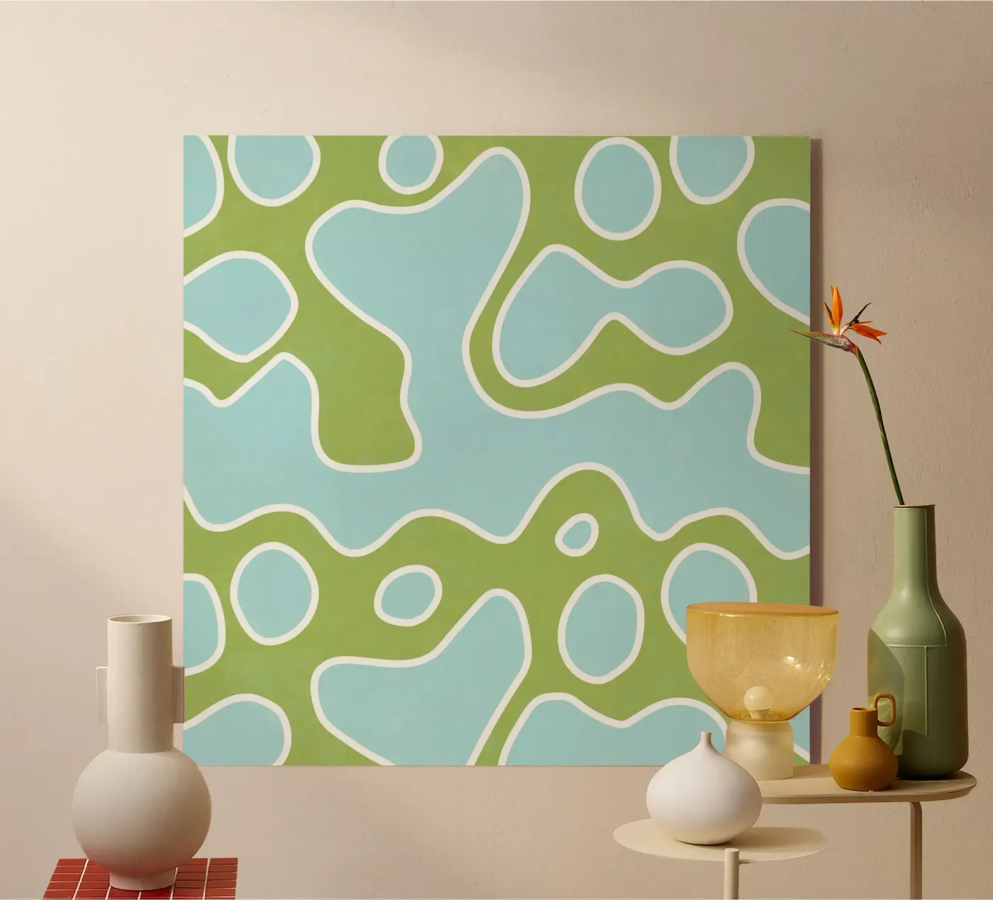 AA6 Acryl-Glas von shellybremmer -swirls