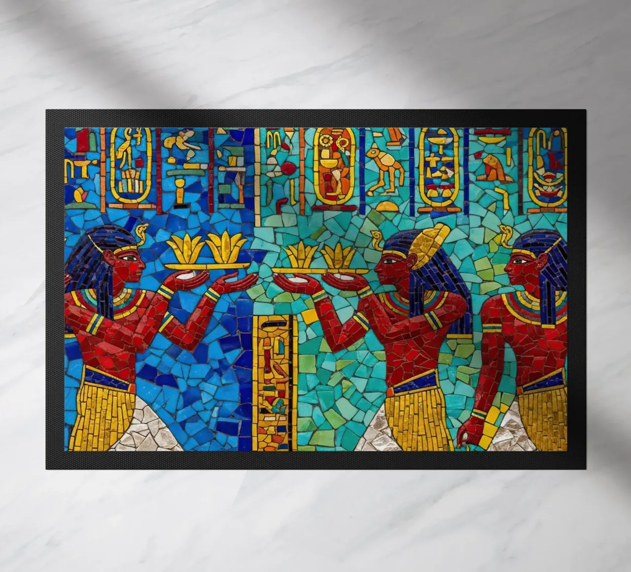 SACRED PROCESSION doormat by ArtPlane