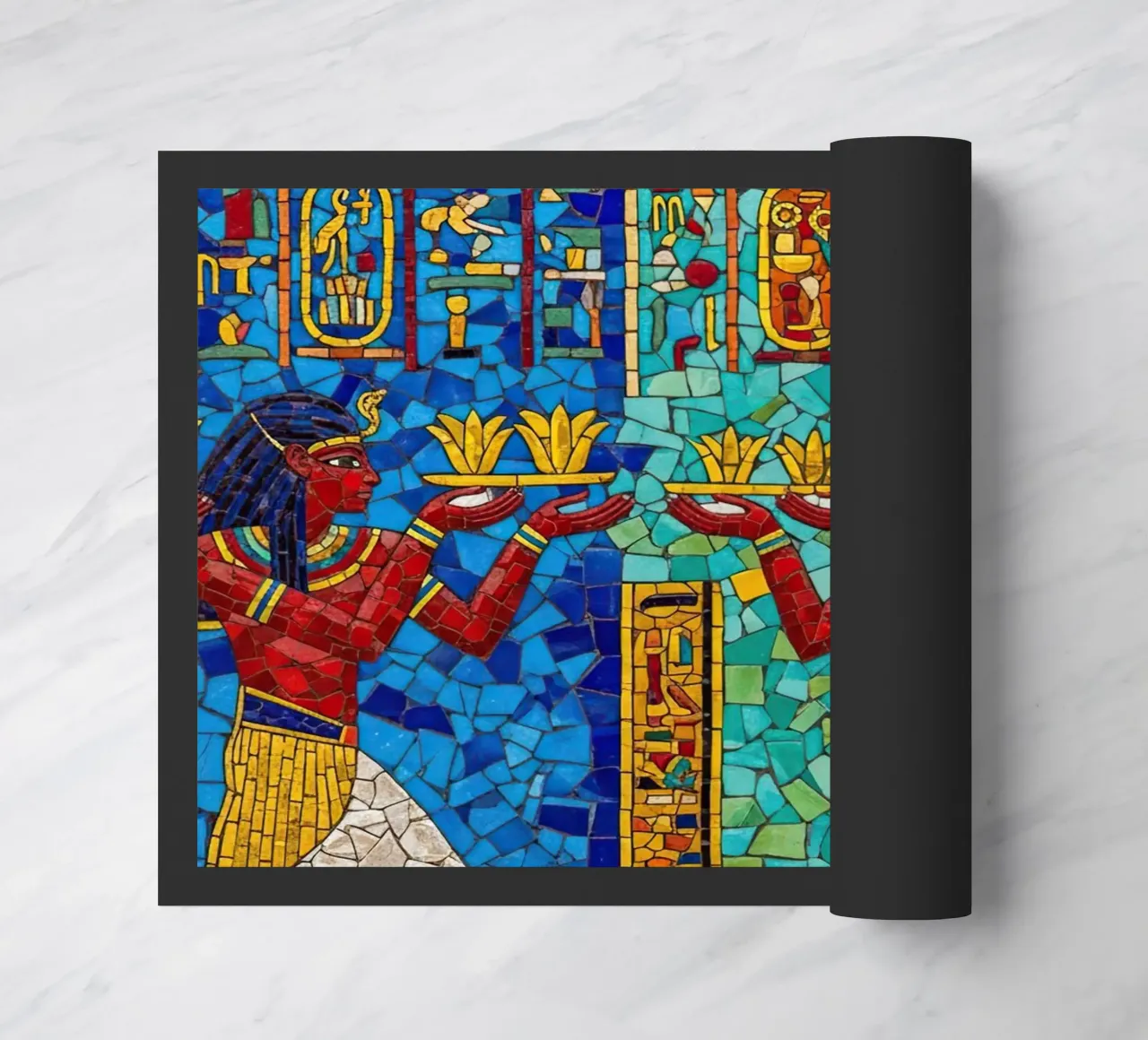 SACRED PROCESSION doormat by ArtPlane