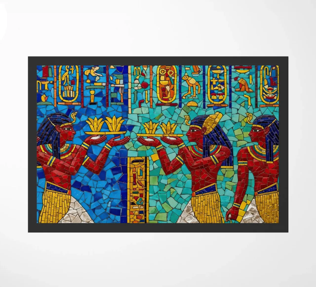 SACRED PROCESSION doormat by ArtPlane